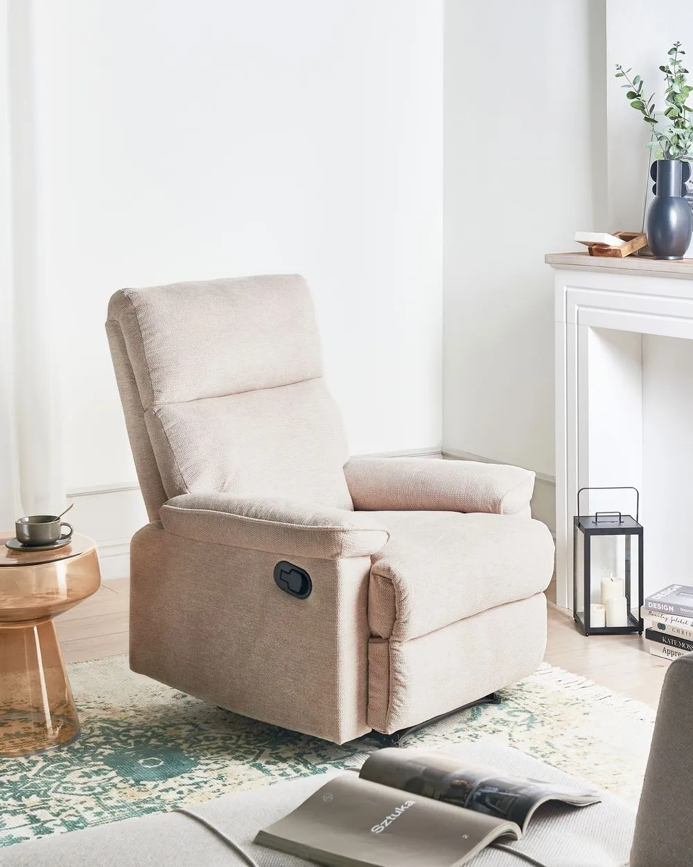 Recliner Chair EVERTON Beige