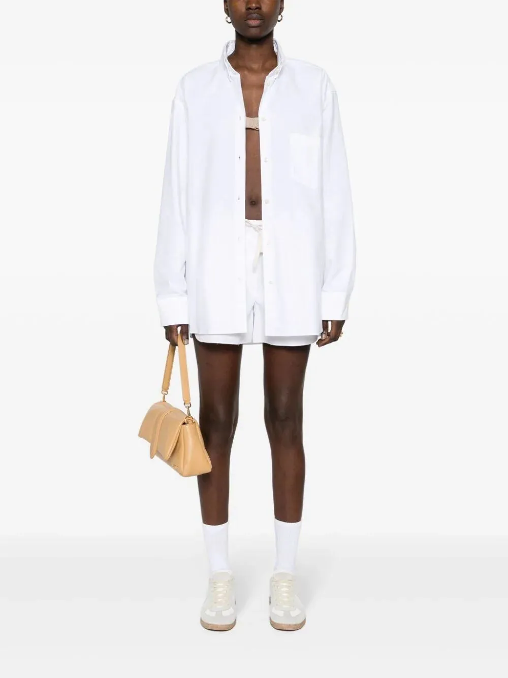`Robbie` Oversize Button-Down Shirt