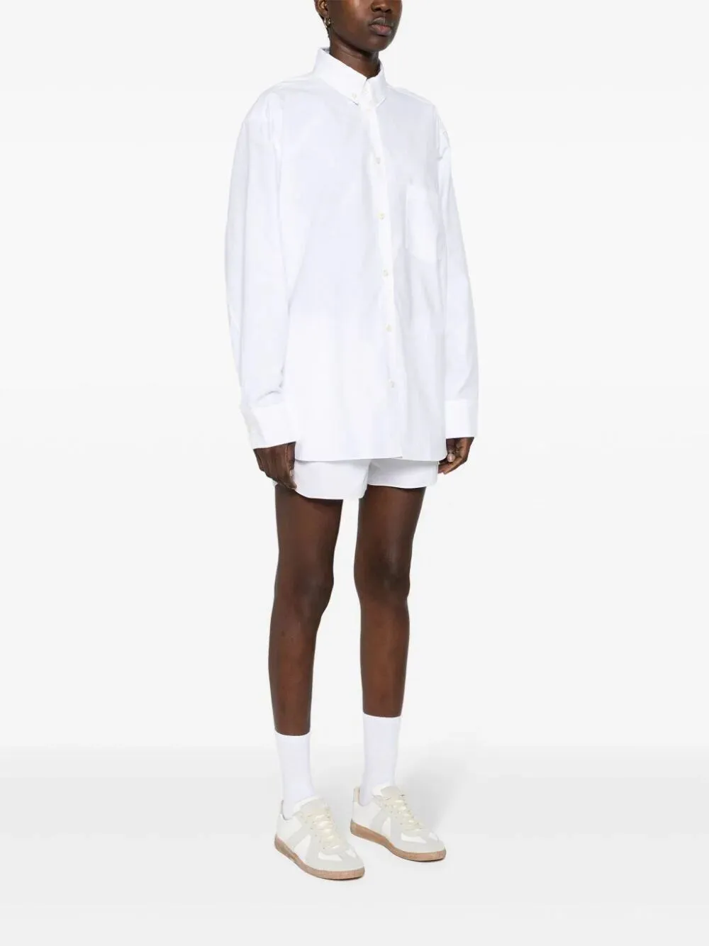`Robbie` Oversize Button-Down Shirt