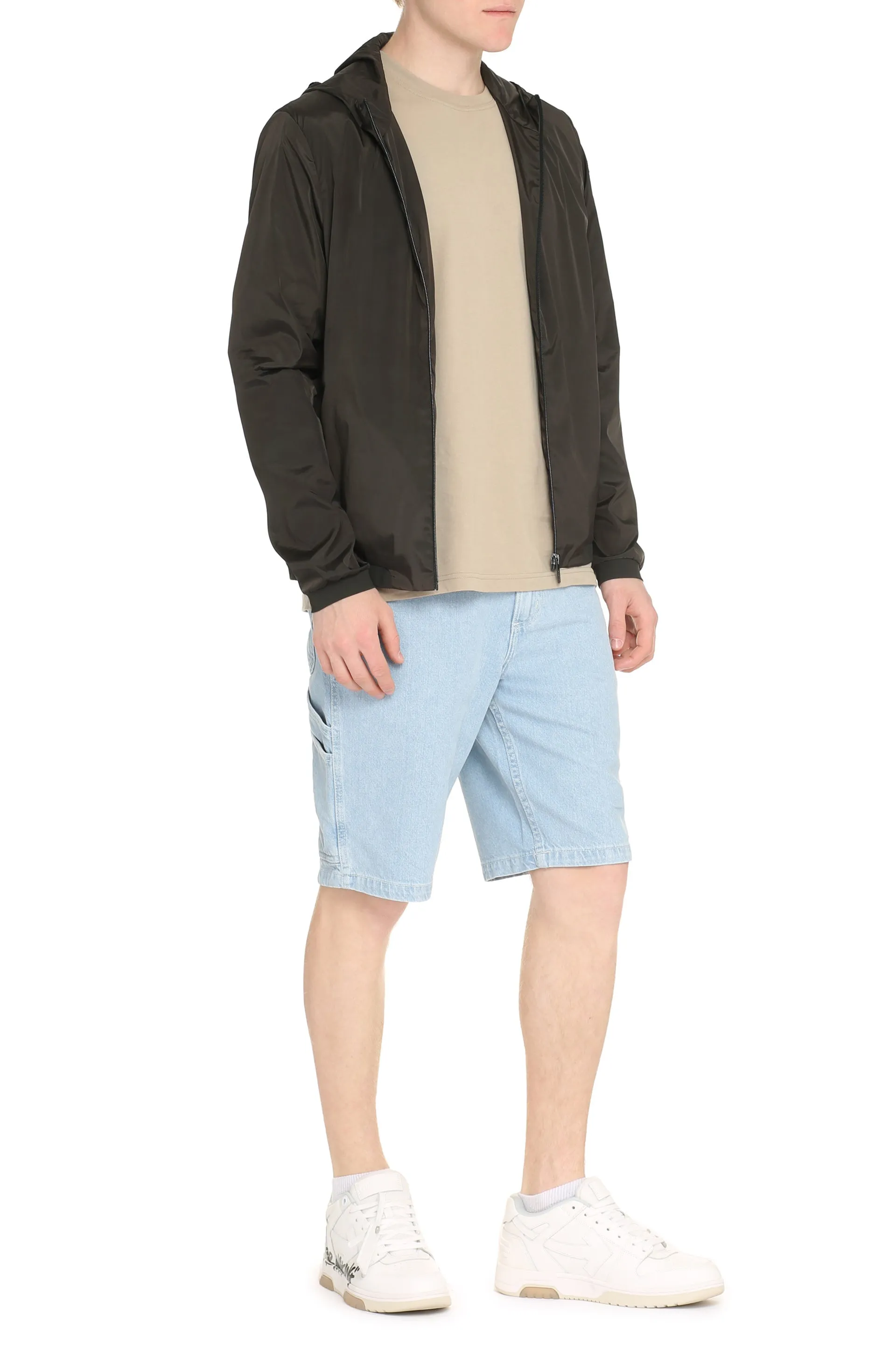 RRD Giacca in nylon con cappuccio