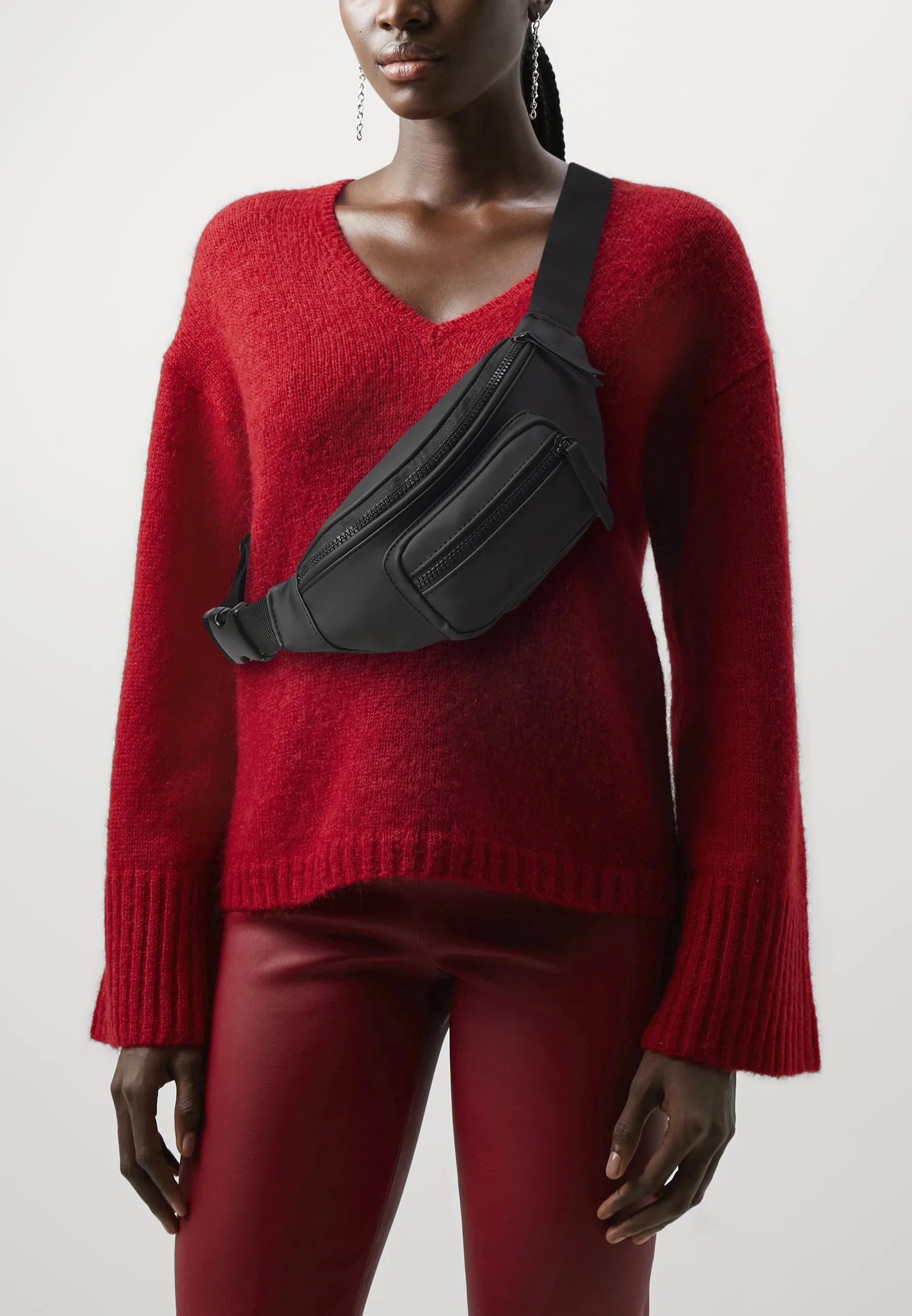 RUBBERISED BAG - Marsupio