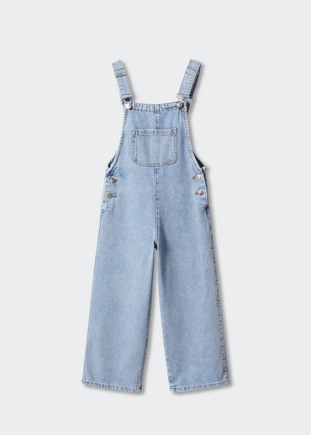 Salopette denim culotte