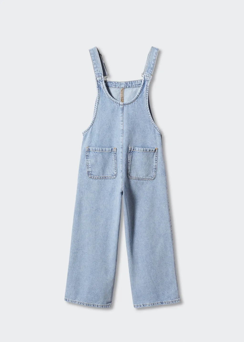 Salopette denim culotte