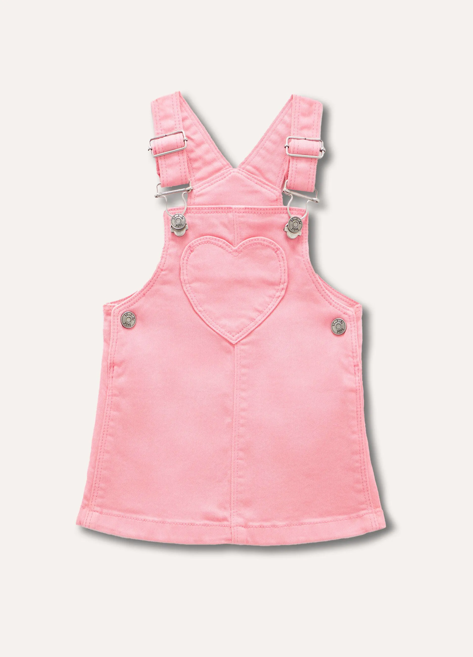 Salopette in denim neonata