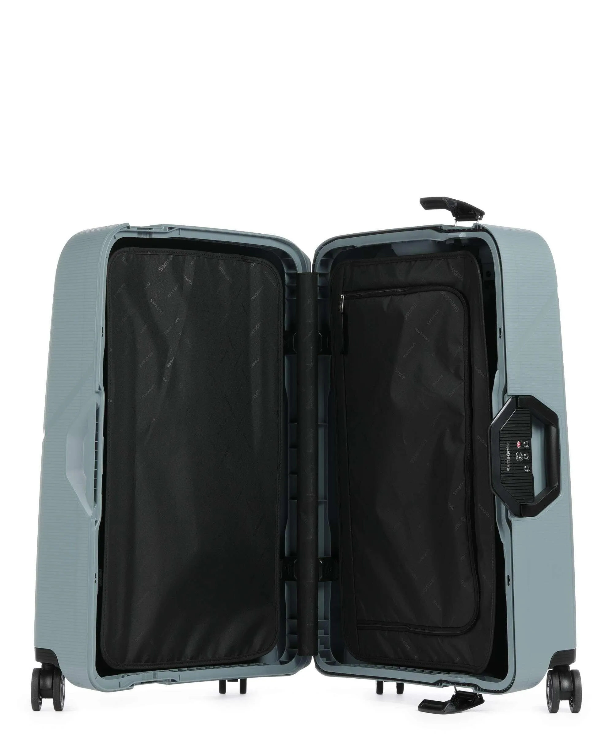  Samsonite Magnum Eco Valigia trolley (4 ruote) blu-grigio 69 cm  