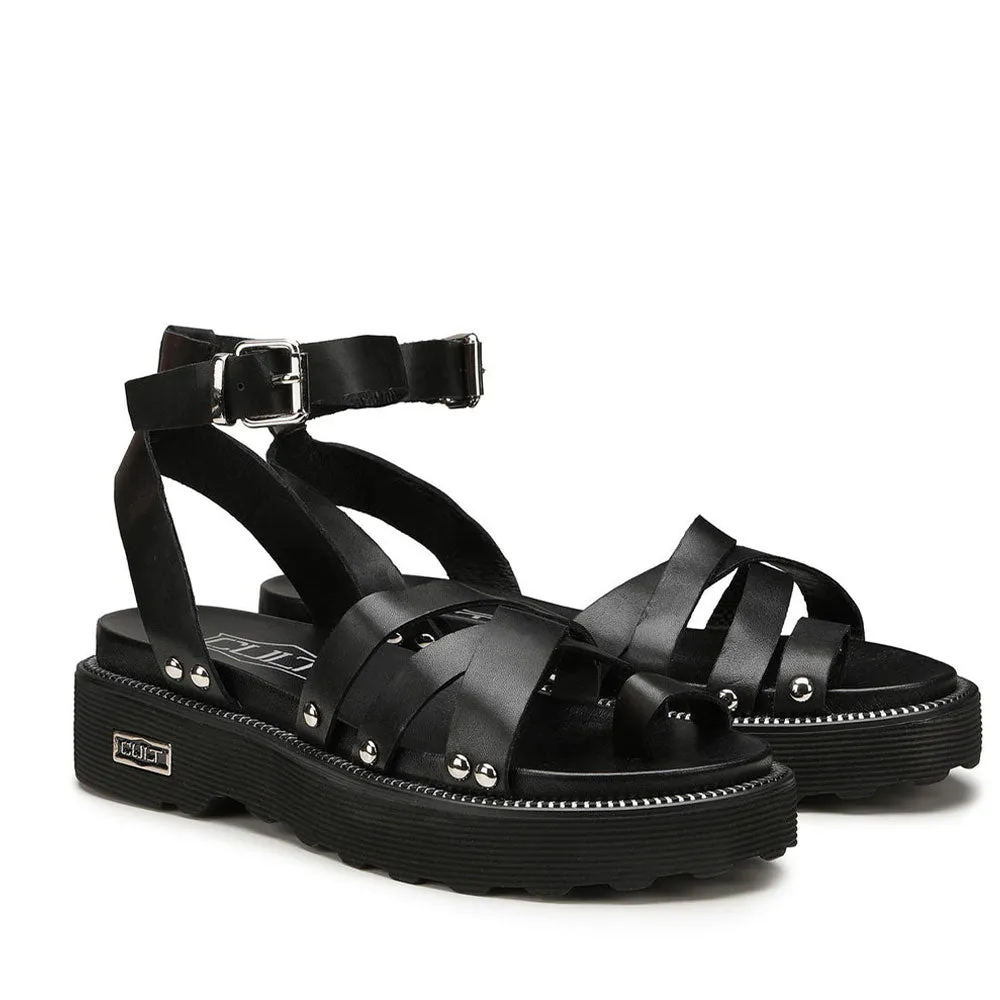 Sandali Donna CULT Ziggy 4285 in Pelle Nera