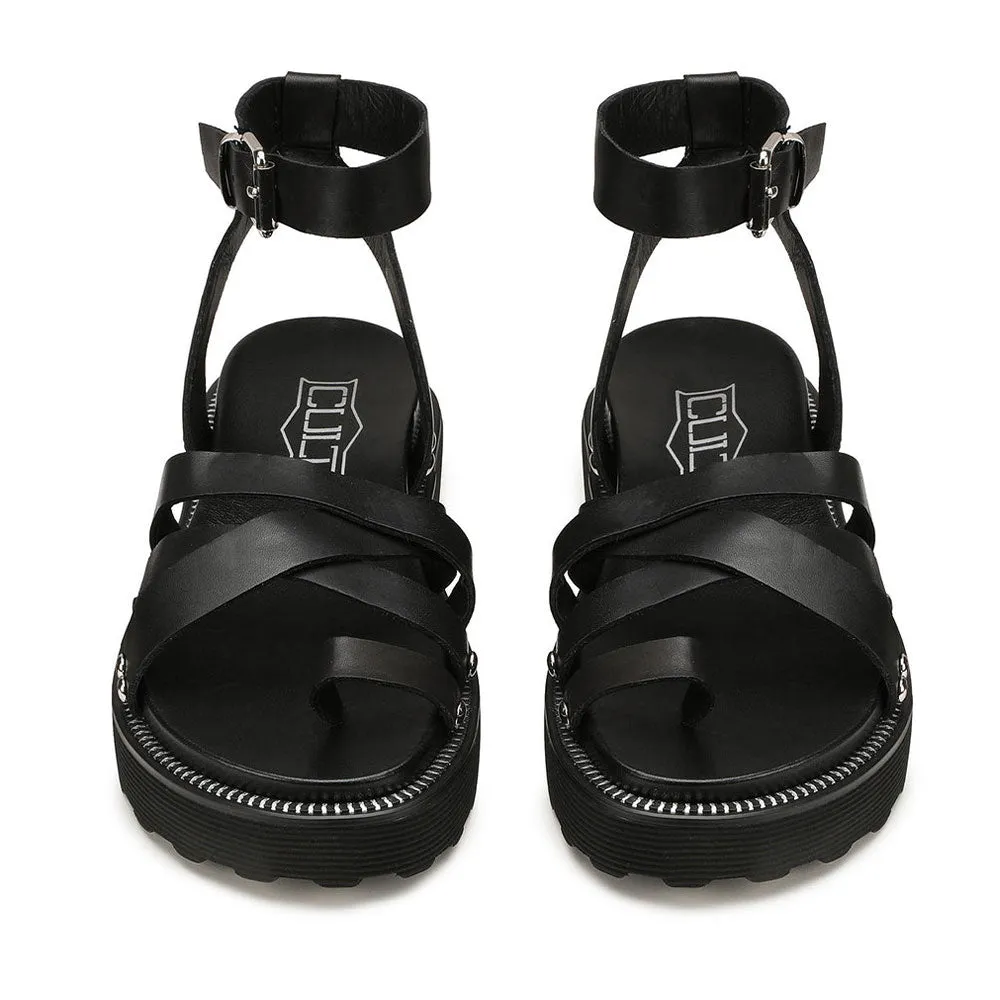 Sandali Donna CULT Ziggy 4285 in Pelle Nera