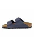 Sandalo basso Birkenstock ARIZONA in pelle blu