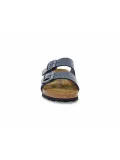 Sandalo basso Birkenstock ARIZONA in pelle blu