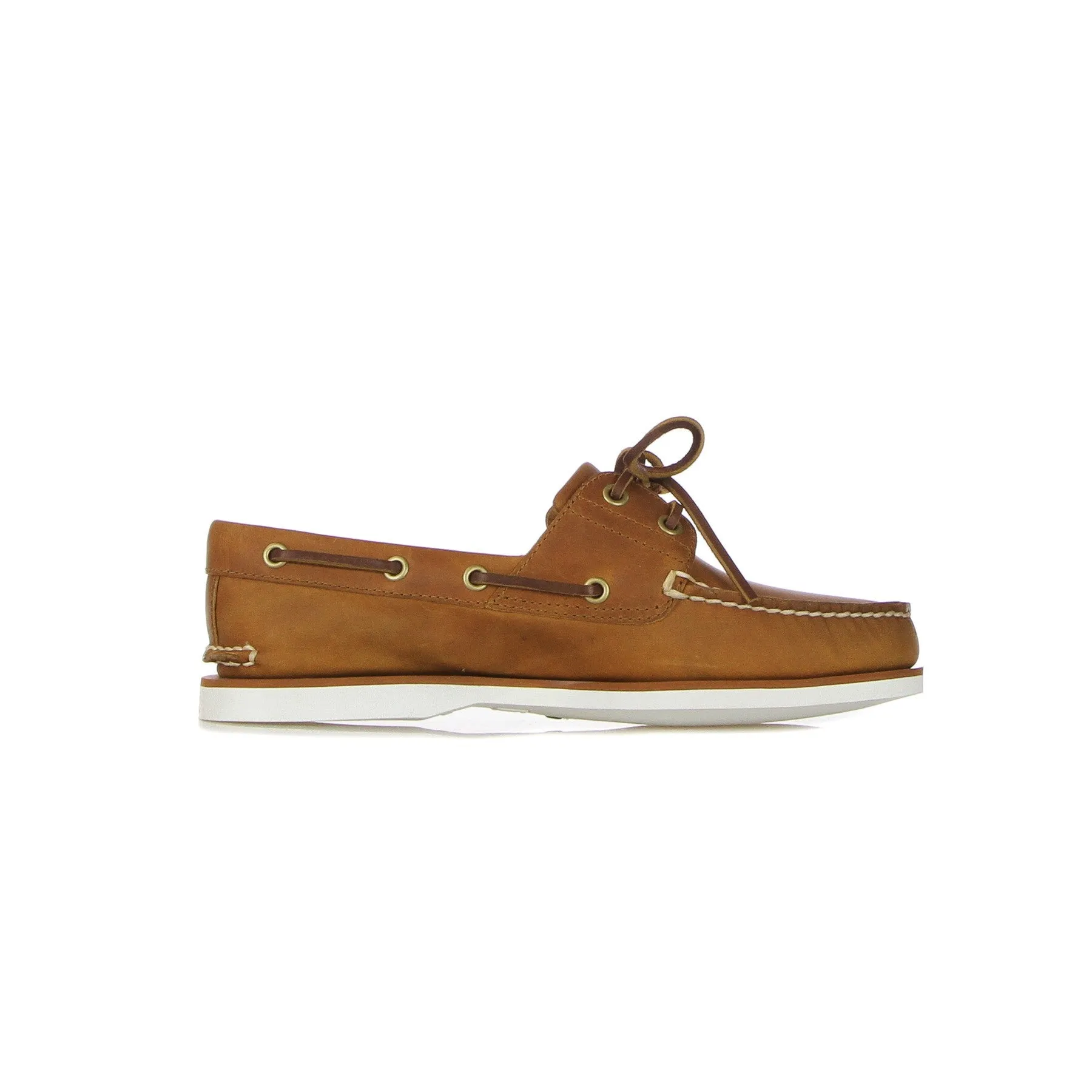 Scarpa Lifestyle Uomo Classic Boat 2 Eye Md Organic Full Grain