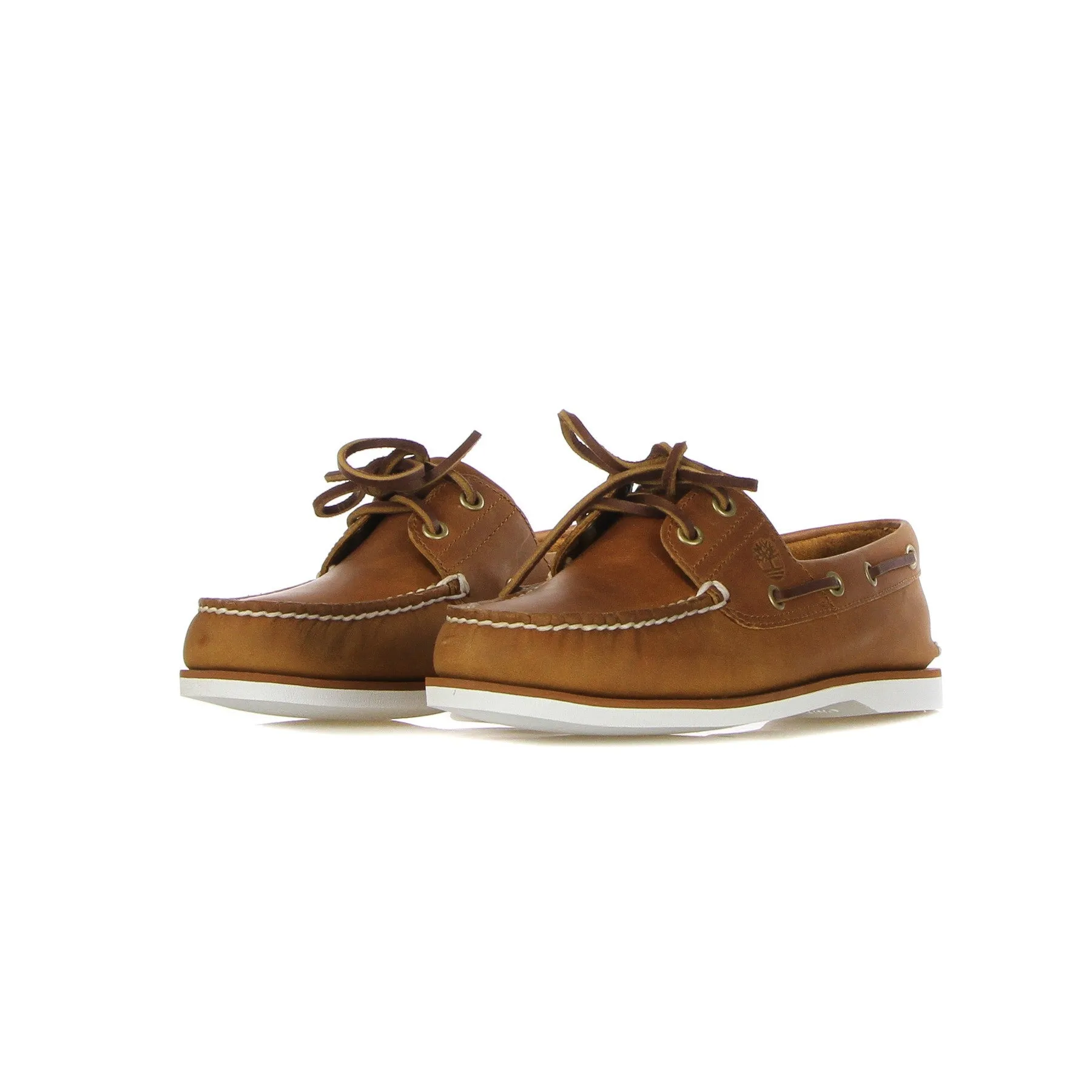 Scarpa Lifestyle Uomo Classic Boat 2 Eye Md Organic Full Grain