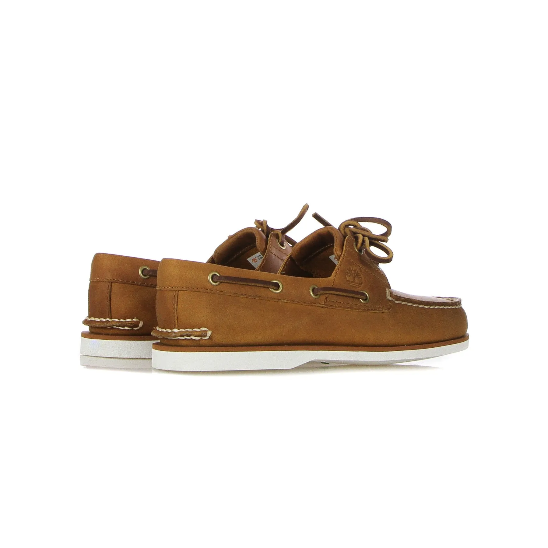 Scarpa Lifestyle Uomo Classic Boat 2 Eye Md Organic Full Grain