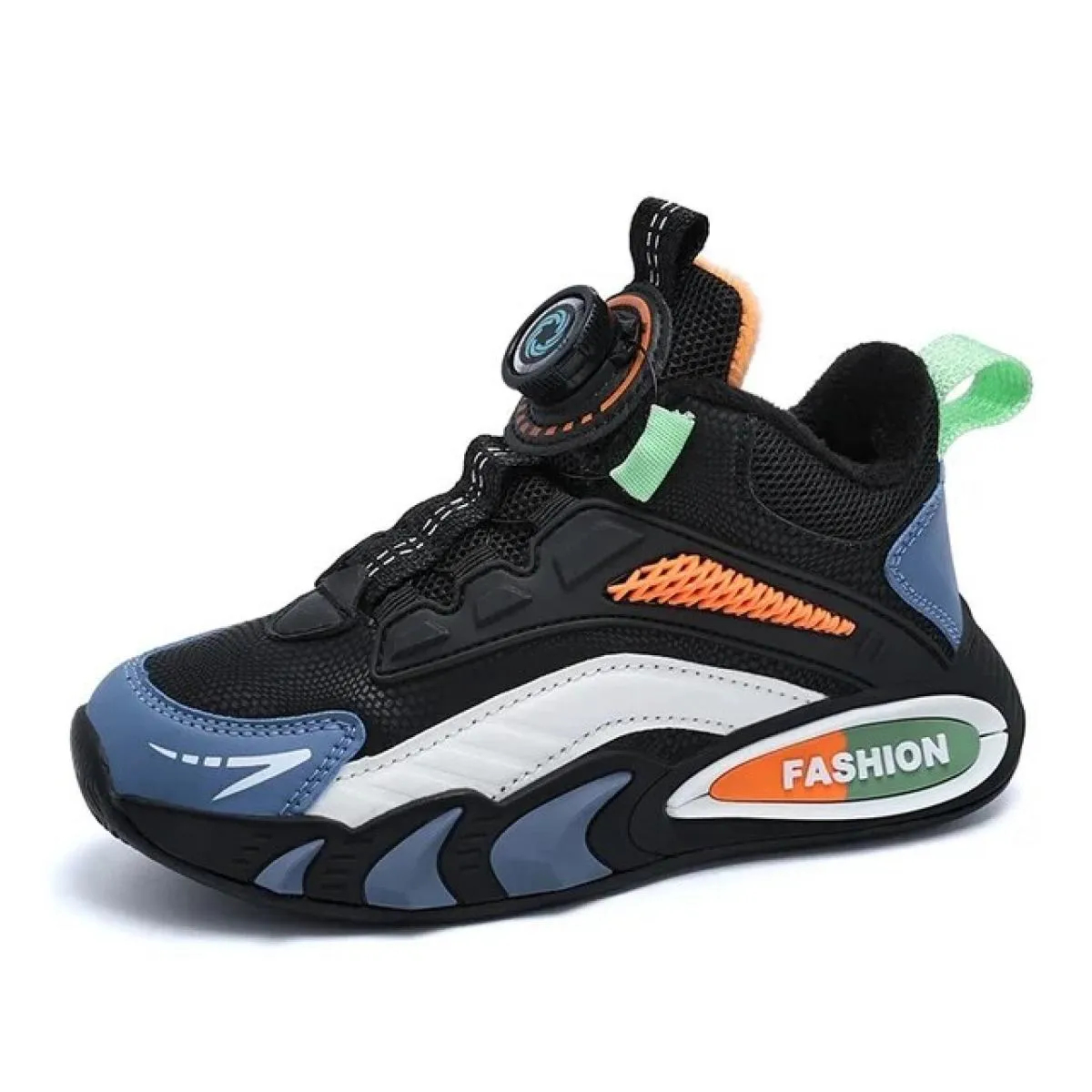 Scarpe da ginnastica per bambini per ragazzo Scarpe casual Punta tonda Cotone invernale Mantieni caldo Modello popolare Alla mod
