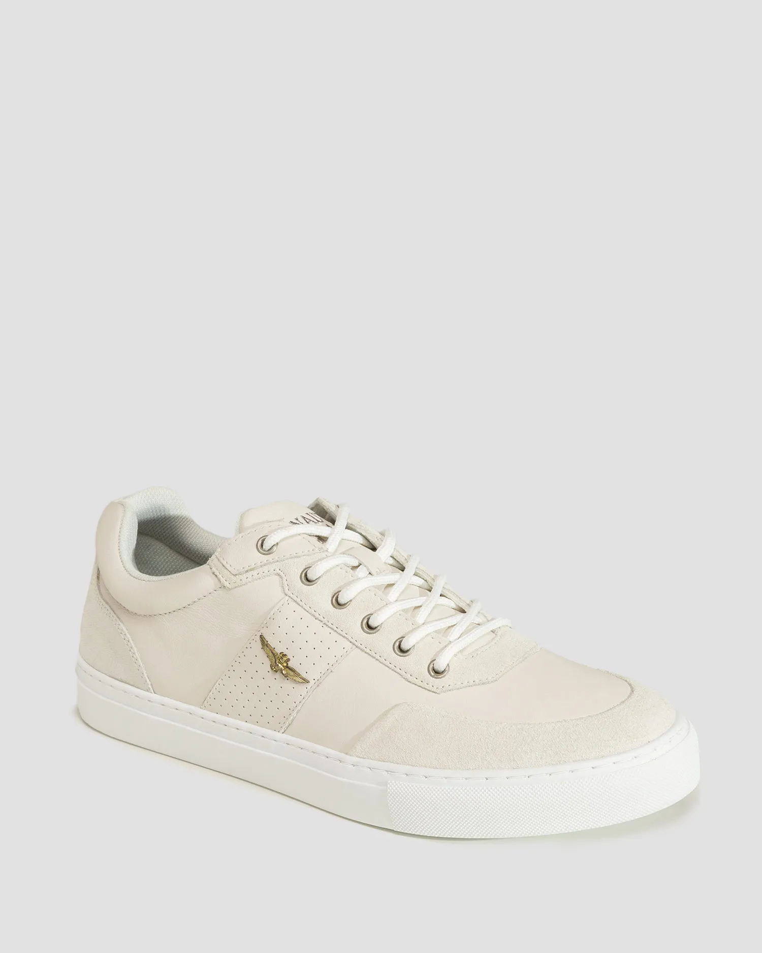 Scarpe da uomo Aeronautica Militare Beige 232sc233ct3027-73082