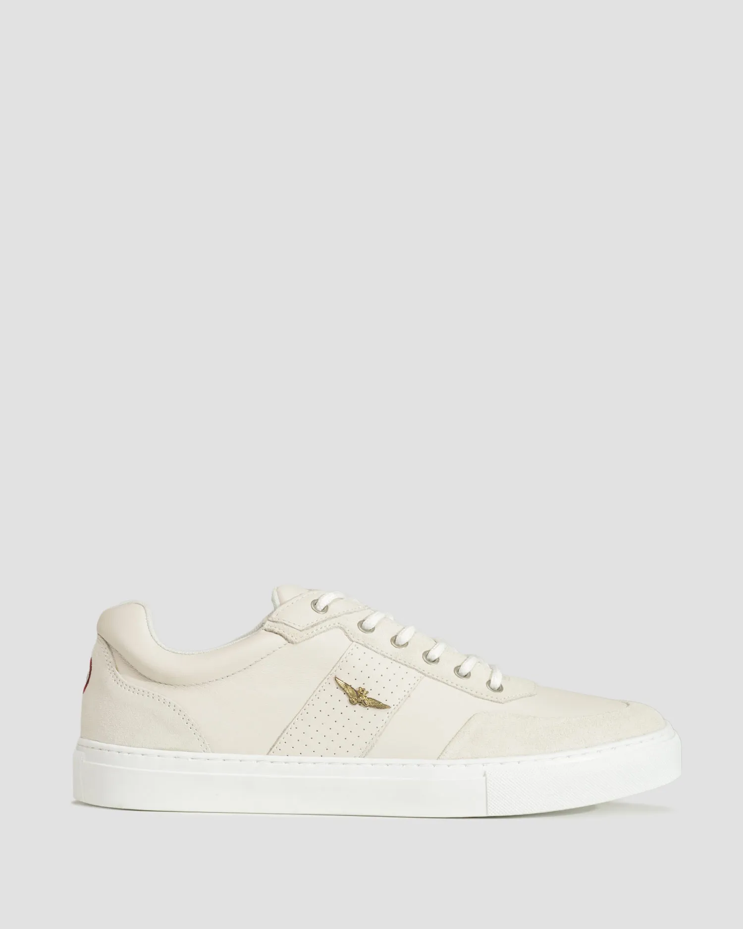 Scarpe da uomo Aeronautica Militare Beige 232sc233ct3027-73082