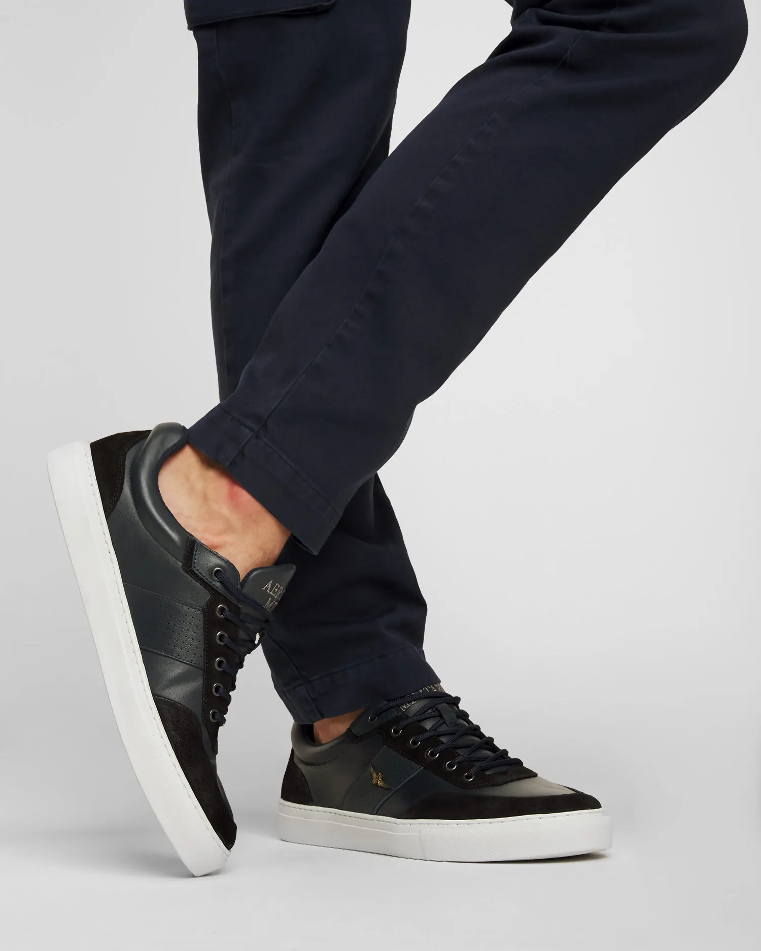 Scarpe da uomo Aeronautica Militare Blu 232sc233ct3027-8346