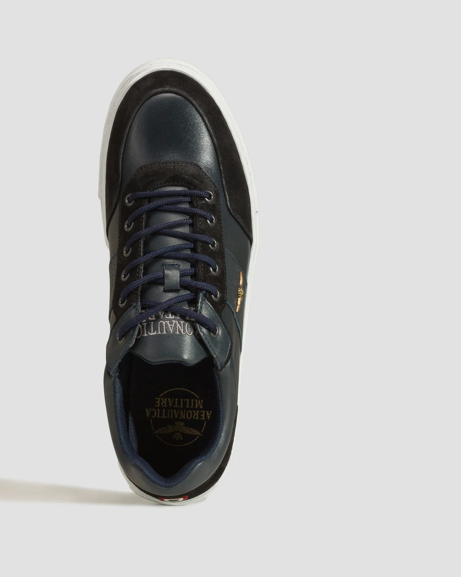 Scarpe da uomo Aeronautica Militare Blu 232sc233ct3027-8346