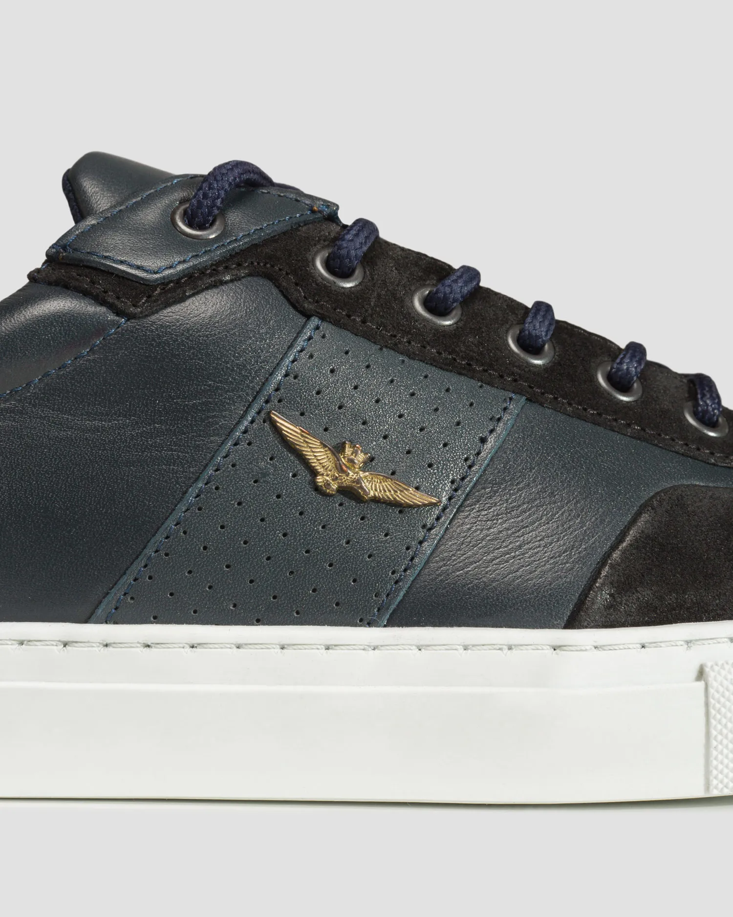 Scarpe da uomo Aeronautica Militare Blu 232sc233ct3027-8346