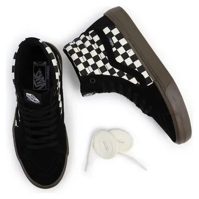 Scarpe Vans BMX Sk8-Hi Checkerboard Nero/Bianco