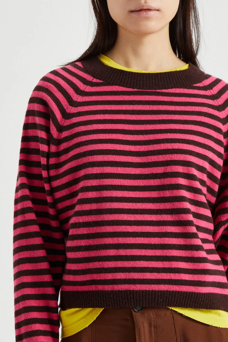 SEMICOUTURE  Maglia a righe