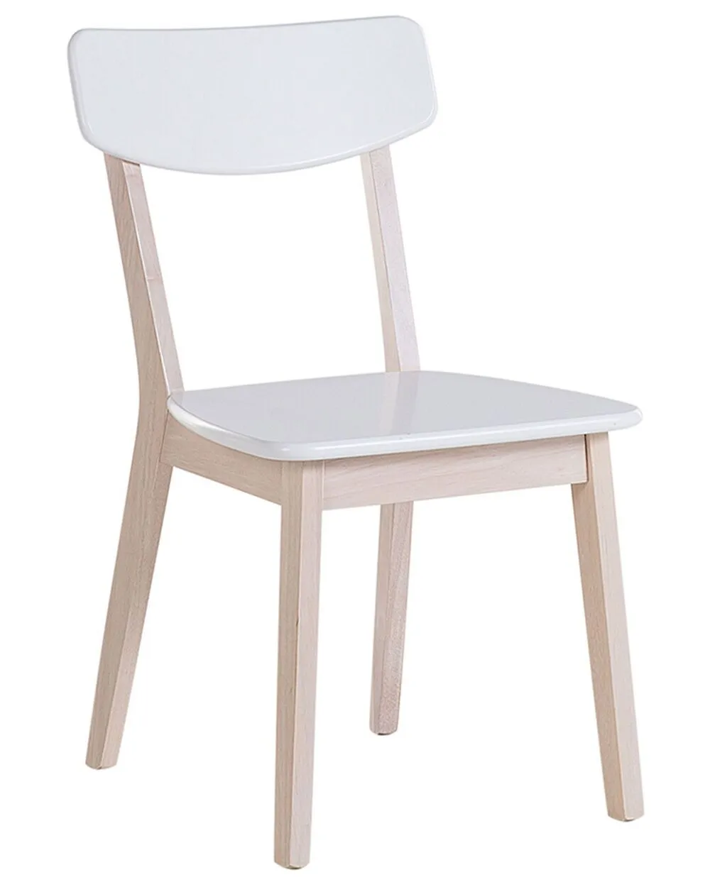 Set di 2 sedie da pranzo SANTOS Bianco