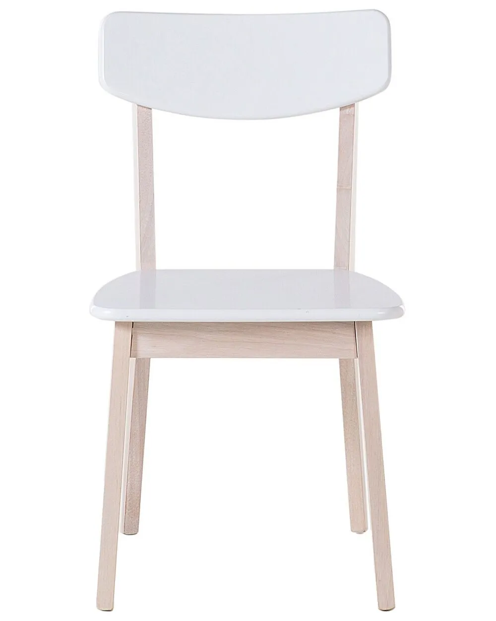 Set di 2 sedie da pranzo SANTOS Bianco