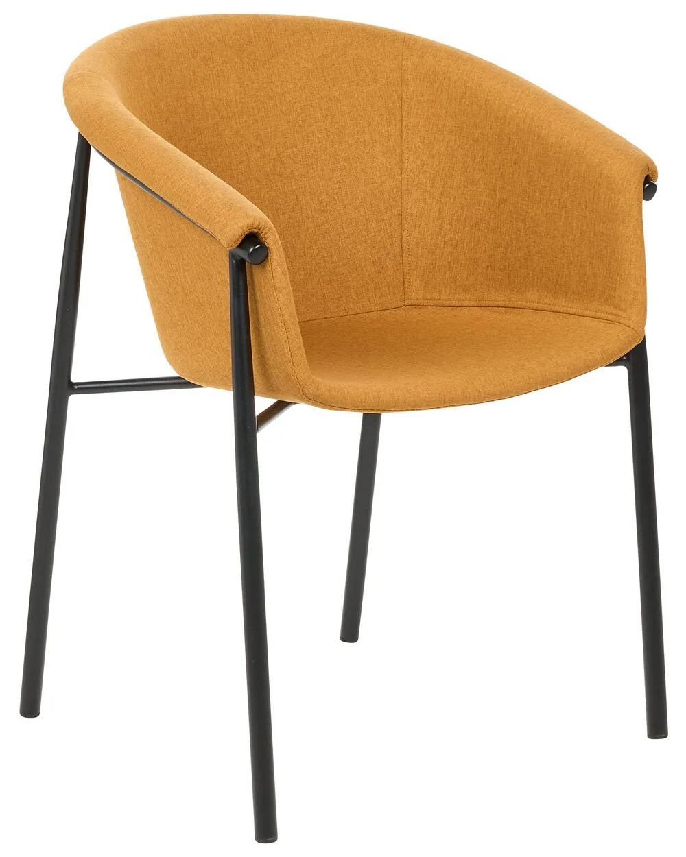 Set of 2 Dining Chairs AMES Orange