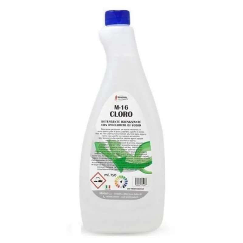 Sgrassatore M16 Cloril sbiancante 750 ml