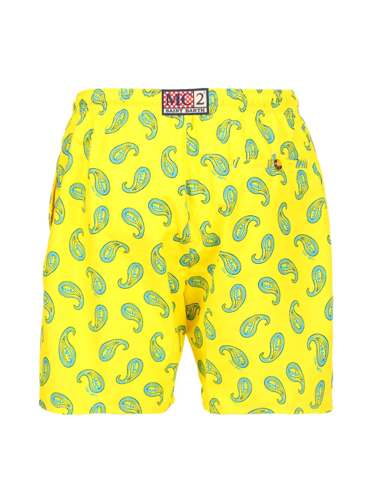 SHORTS MARE PAISLEY IN TECHNO STAMPATO