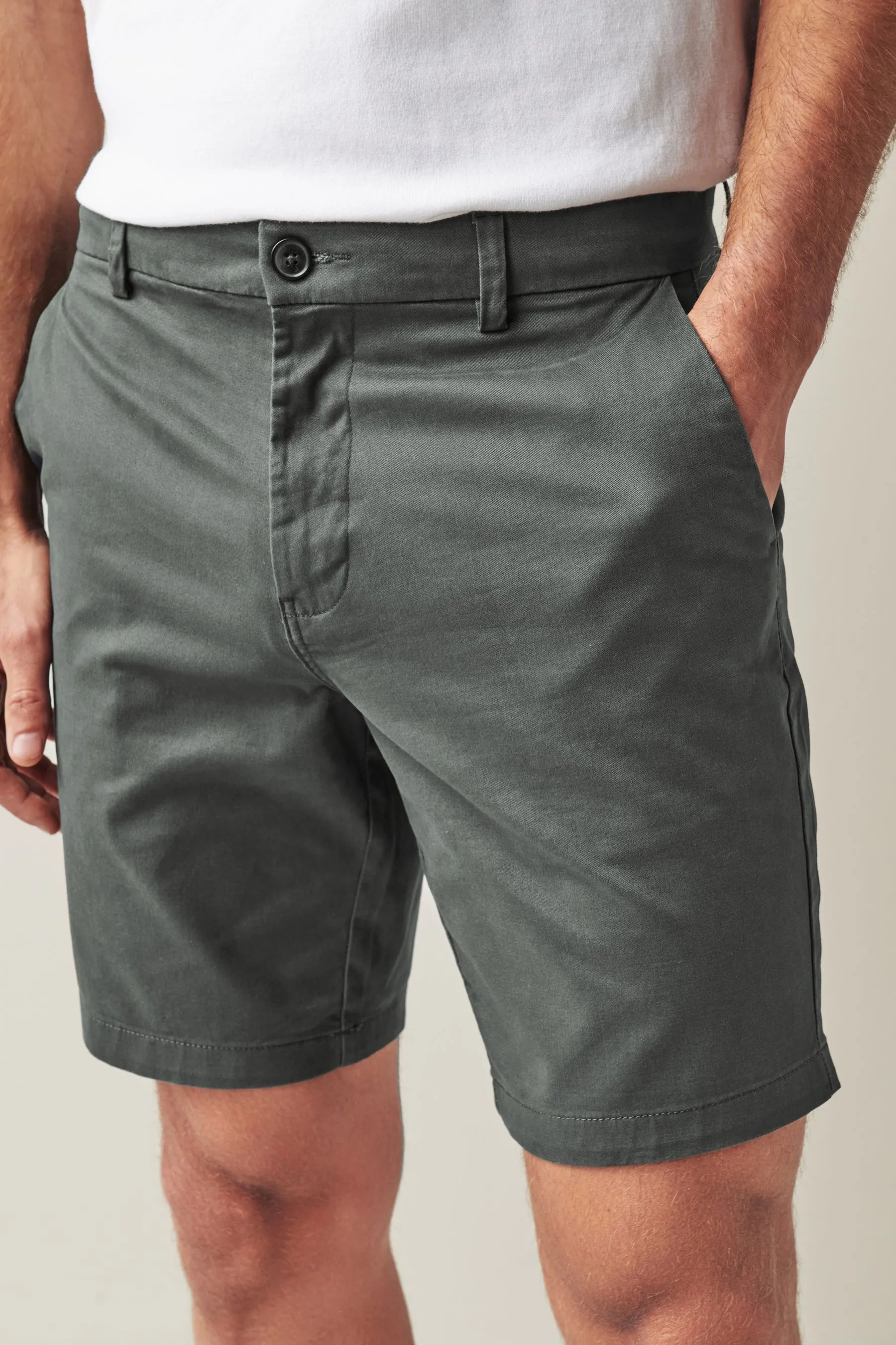Shorts Pantaloni chino elasticizzati