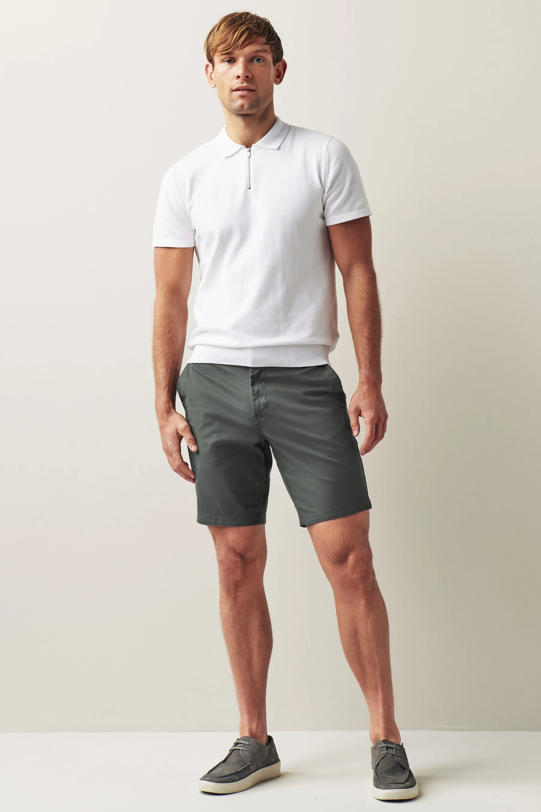 Shorts Pantaloni chino elasticizzati