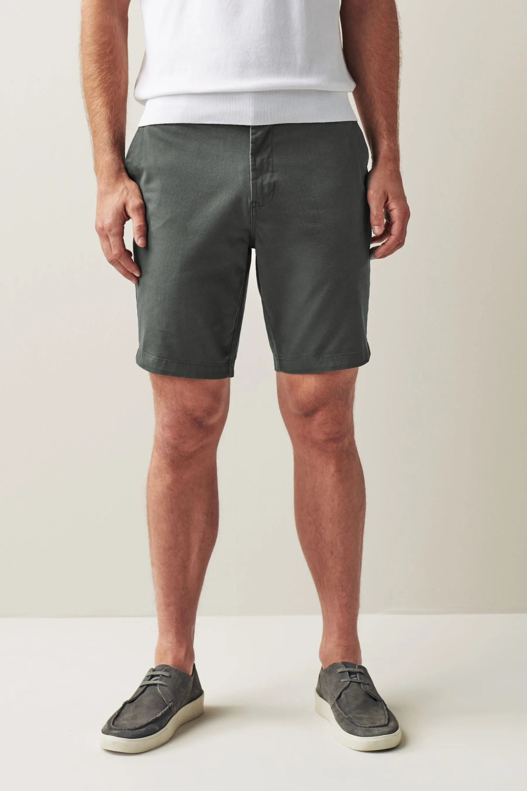 Shorts Pantaloni chino elasticizzati
