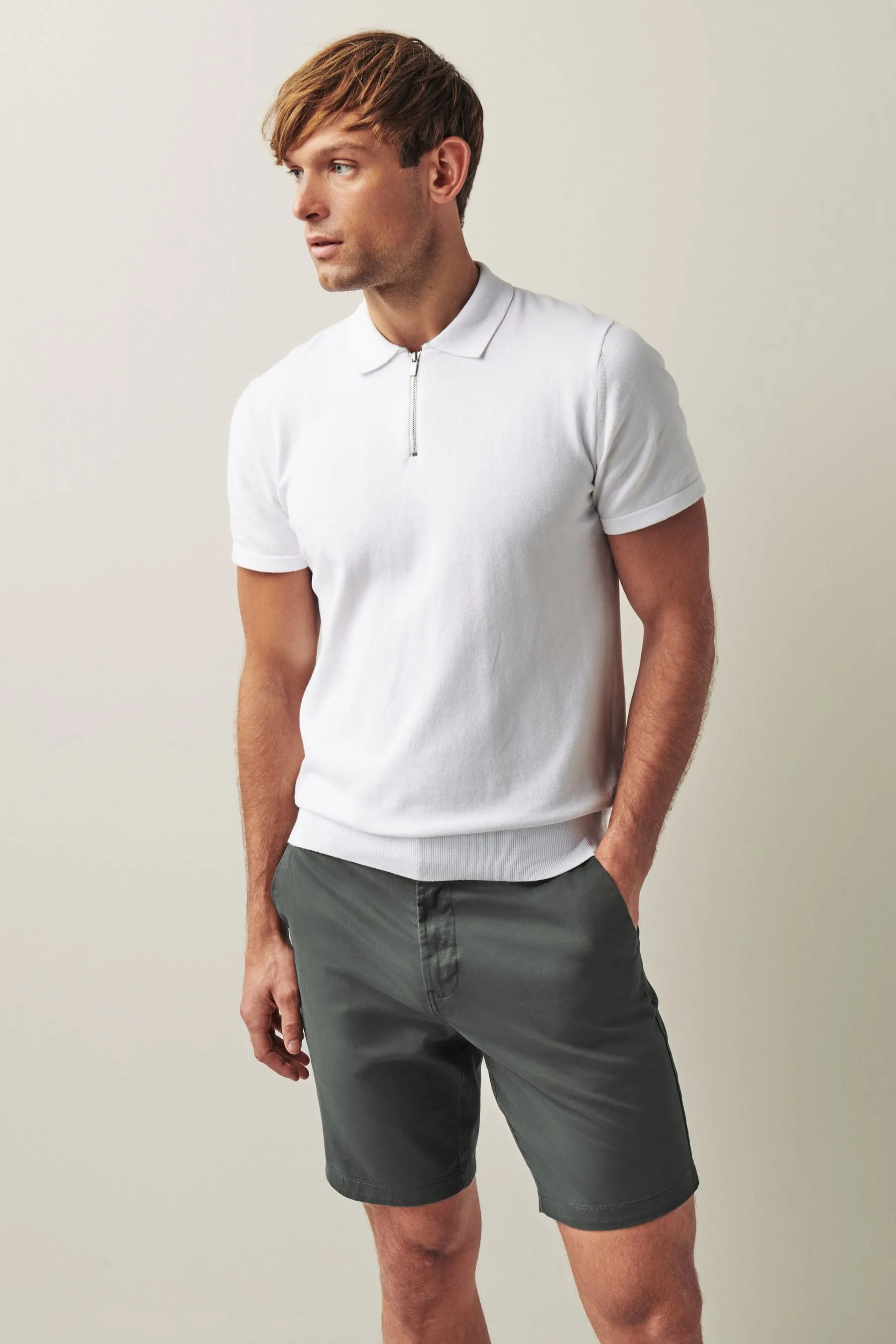Shorts Pantaloni chino elasticizzati