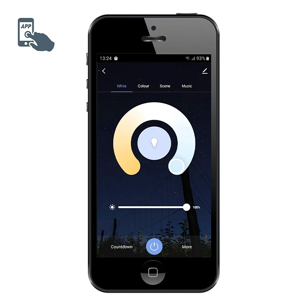 Smart spot bianco regolabile inclusi 2 WiFi GU10 - Michael