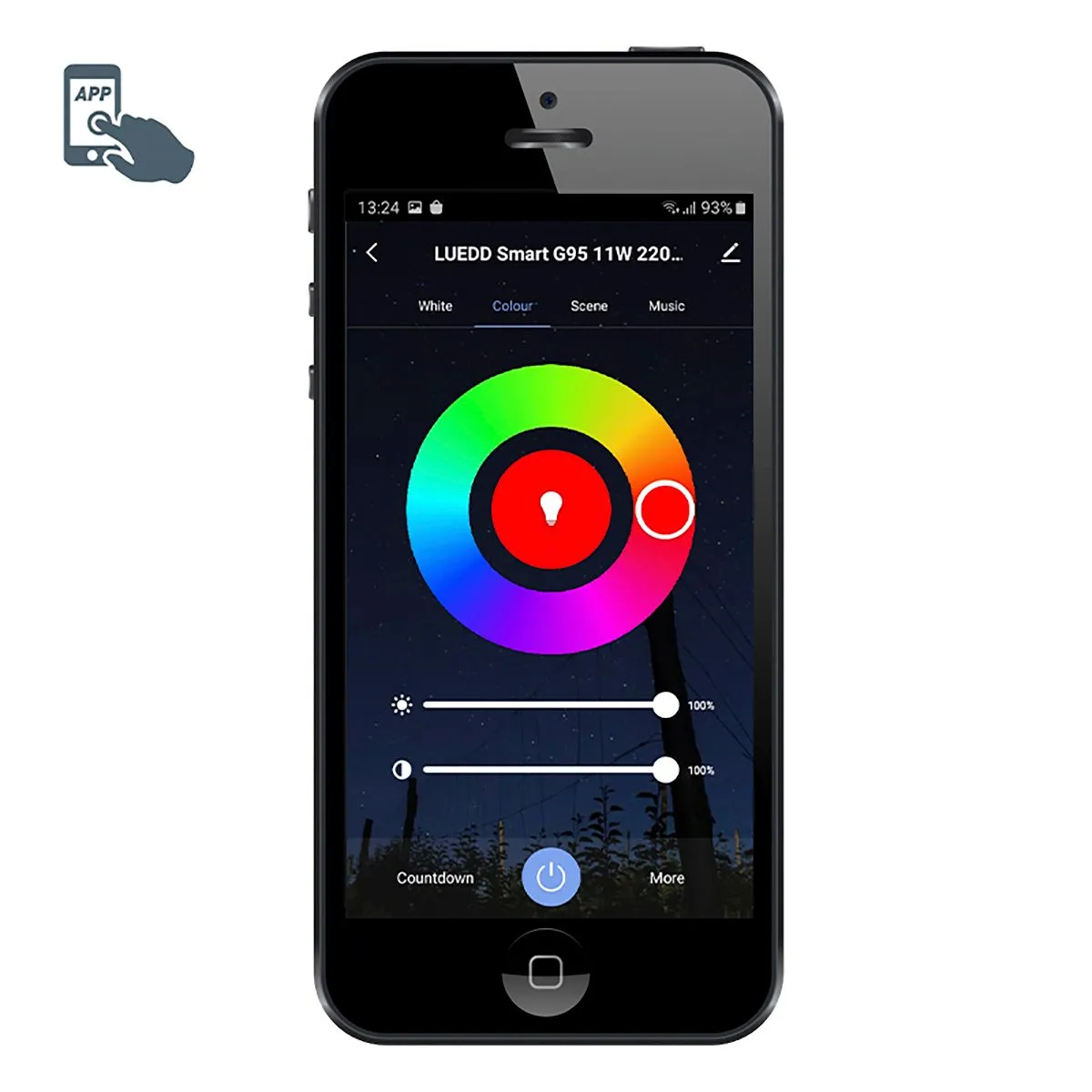 Smart spot bianco regolabile inclusi 2 WiFi GU10 - Michael