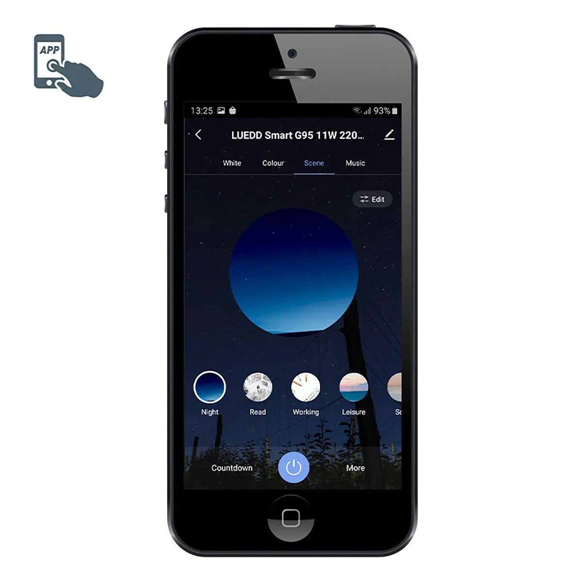 Smart spot bianco regolabile inclusi 2 WiFi GU10 - Michael