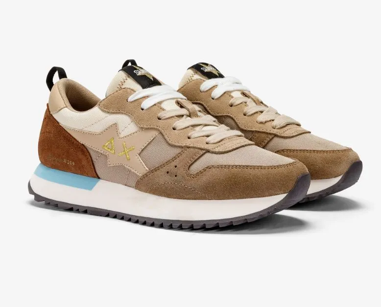 SNEAKERS STARGIRL MULTICOLOR BEIGE SCURO