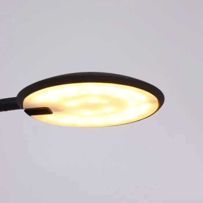 Steinhauer Zenith Lampada da Tavolo LED Nero, 1-Luce