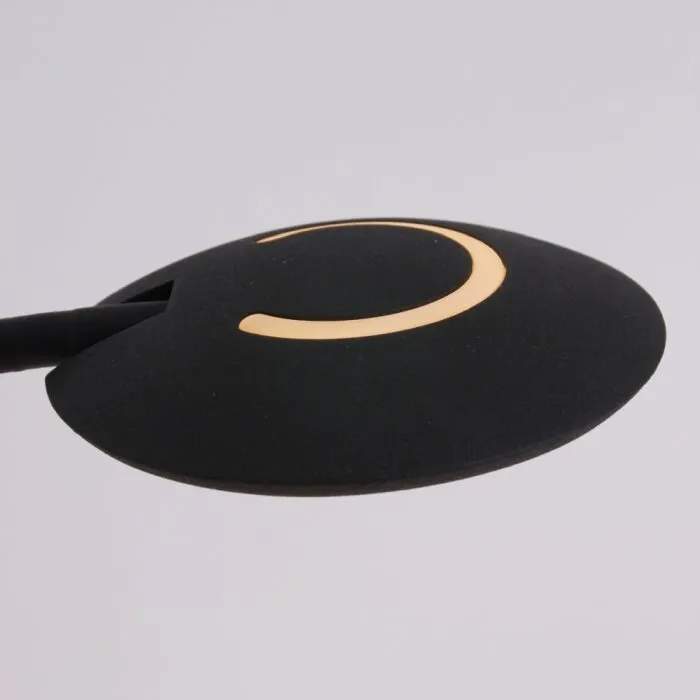 Steinhauer Zenith Lampada da Tavolo LED Nero, 1-Luce