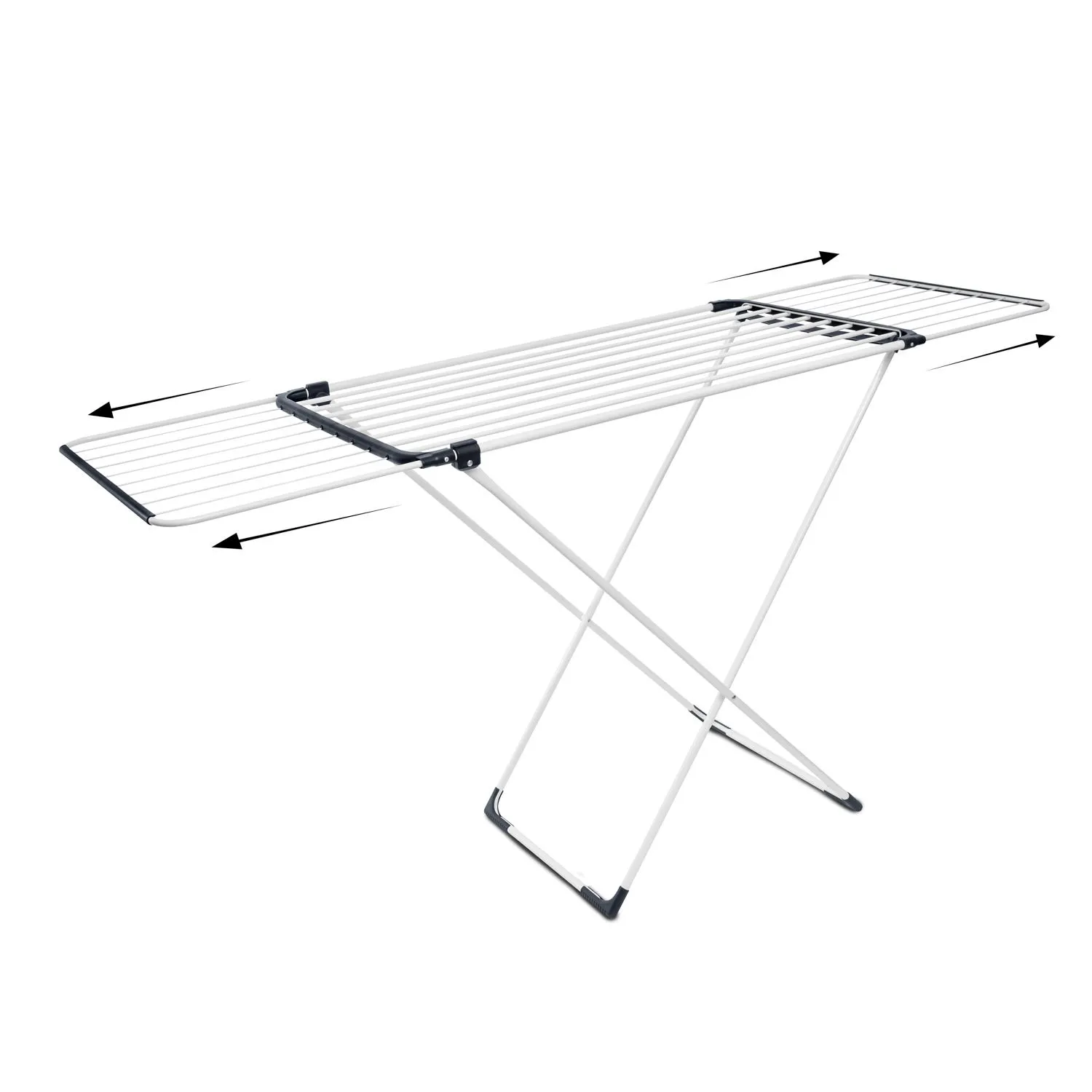 Stendibiancheria allungabile - 108-178x95x55 cm 