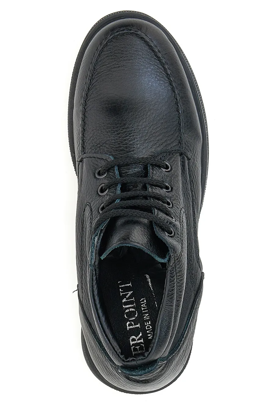 Stringata Alta Nera in Pelle Jerpoint 091