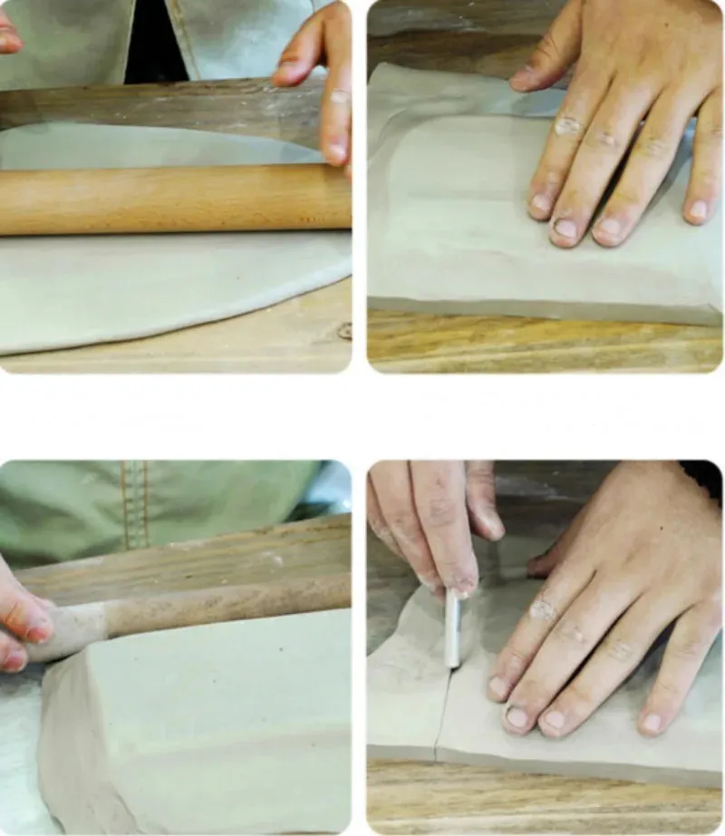 Strumenti di ceramica stampa tavola di densità vuota argilla prototipazione rapida stampo geometrico riutilizzabile creazione di