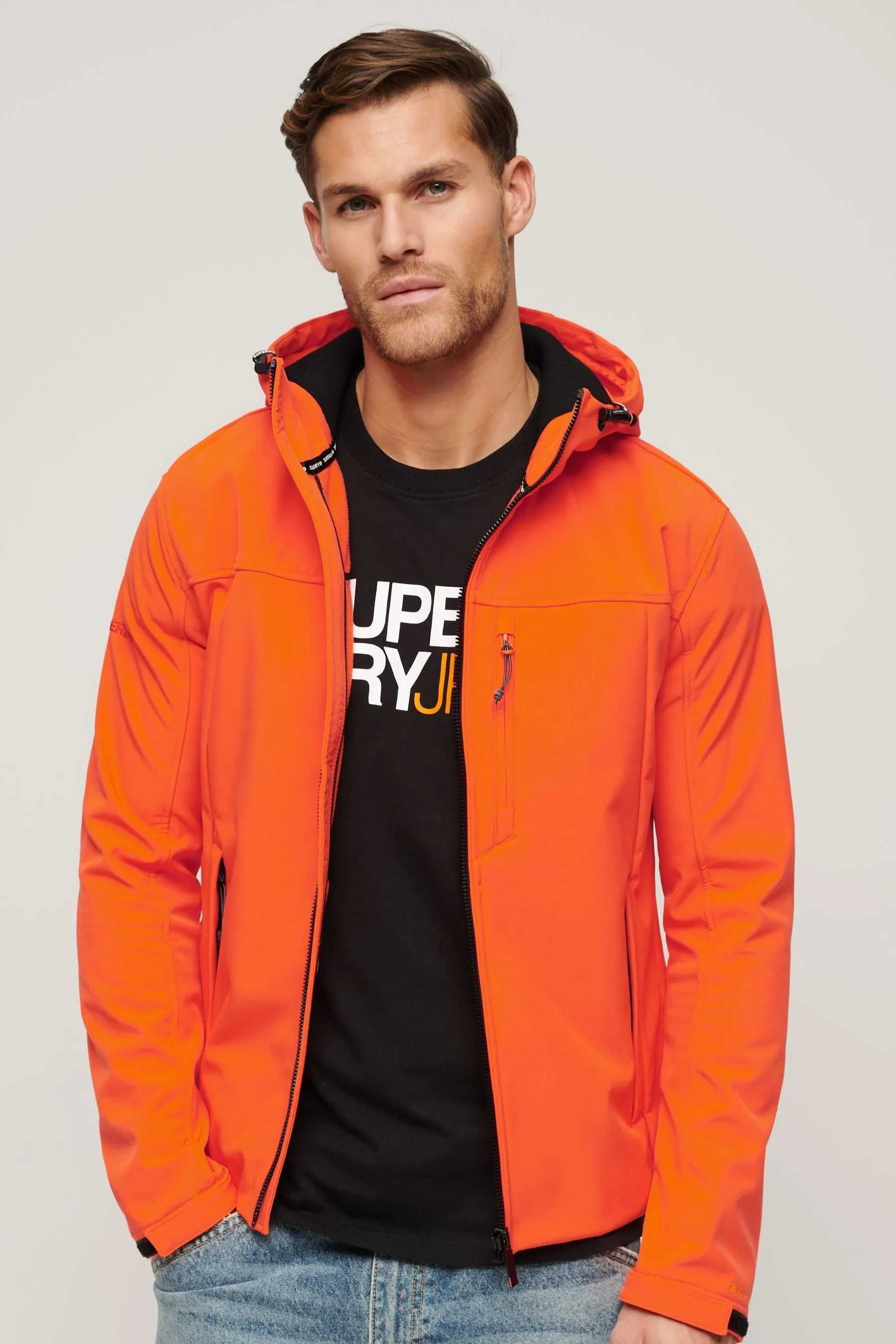 Superdry Con cappuccio - Soft Shell - Giacca stile trekking