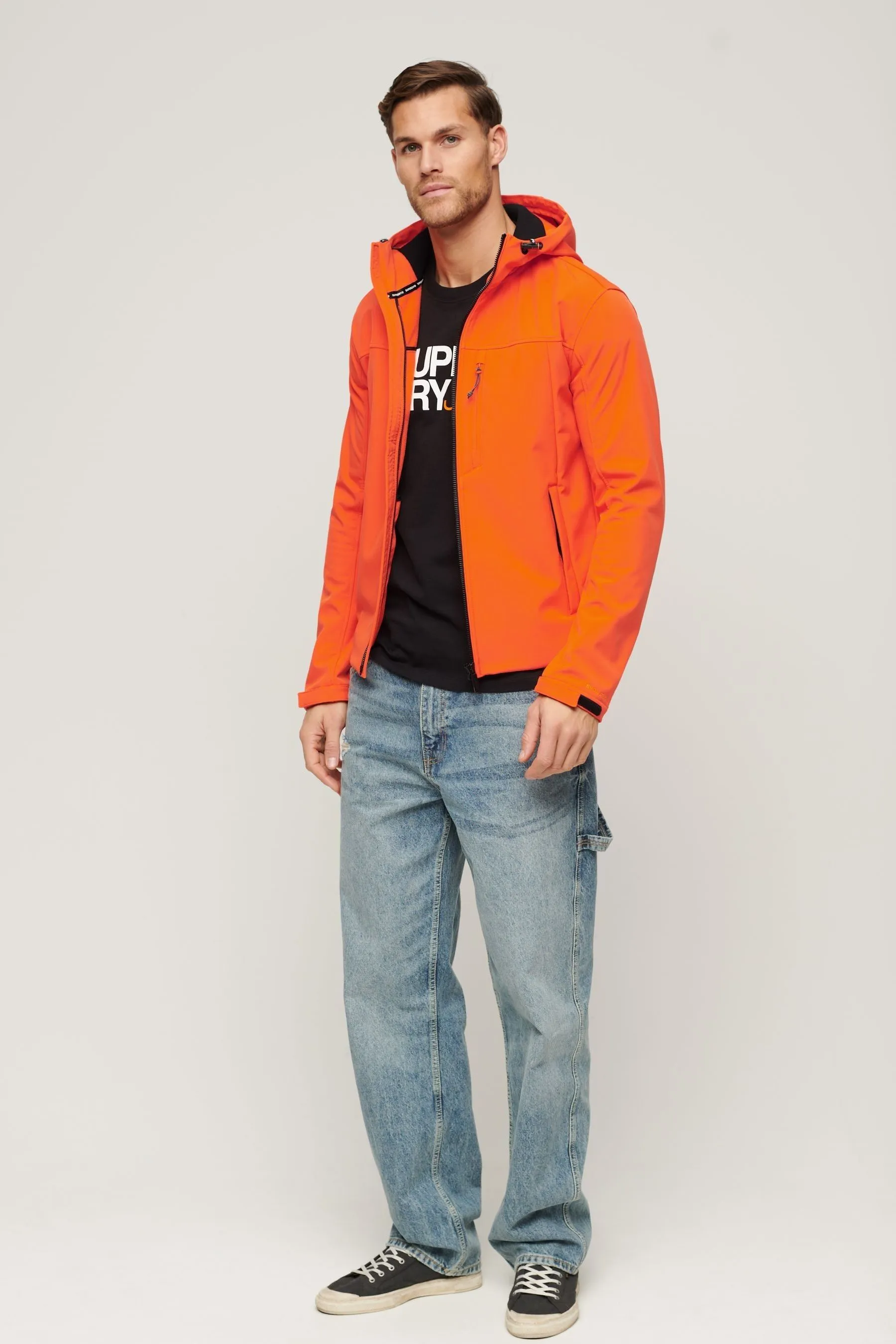 Superdry Con cappuccio - Soft Shell - Giacca stile trekking