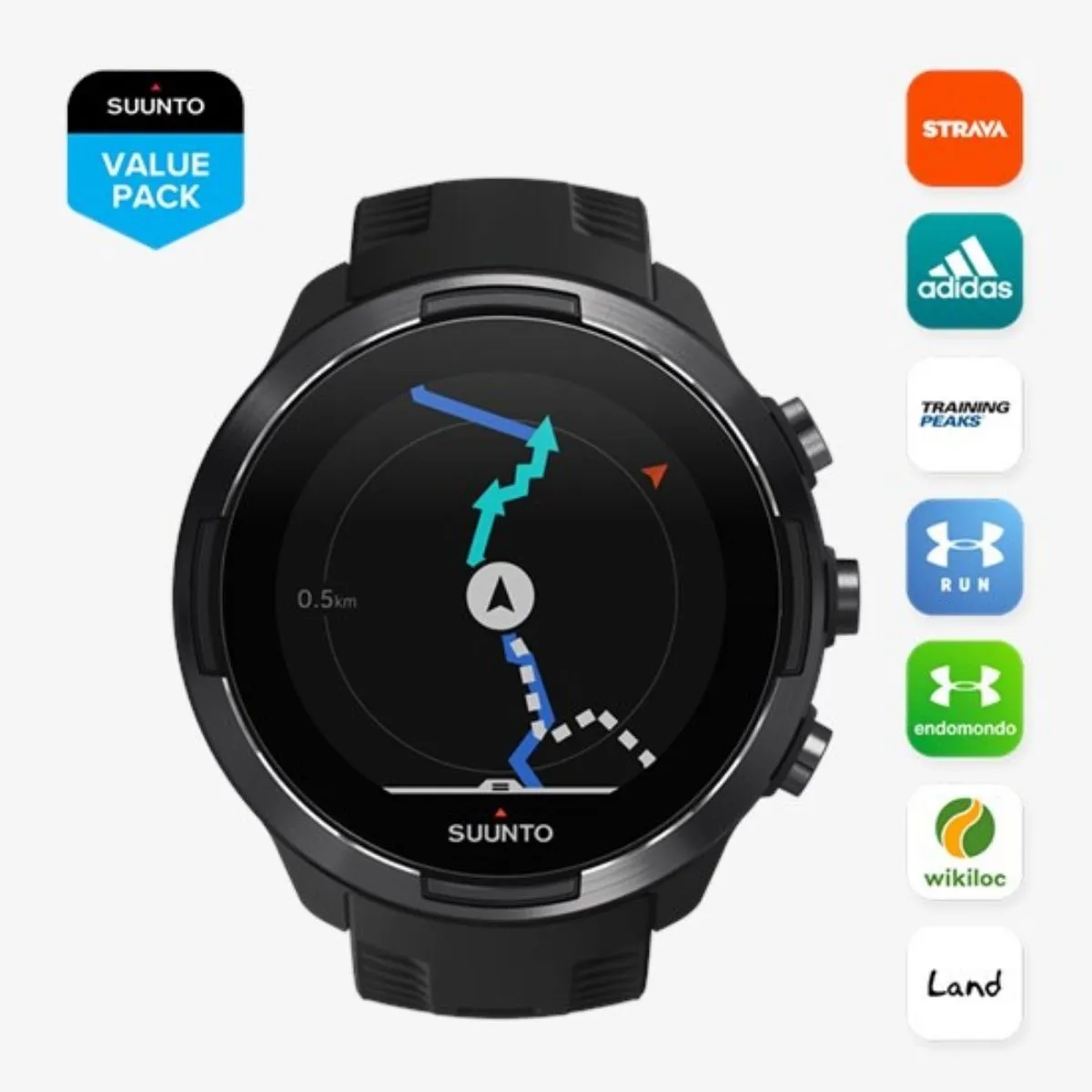 SUUNTO Orologio GPS multisport Suunto 9 BARO