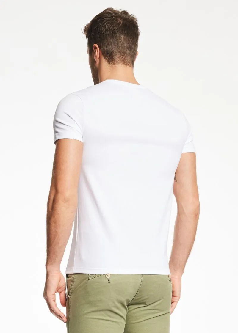 T-shirt con stampa multicolor