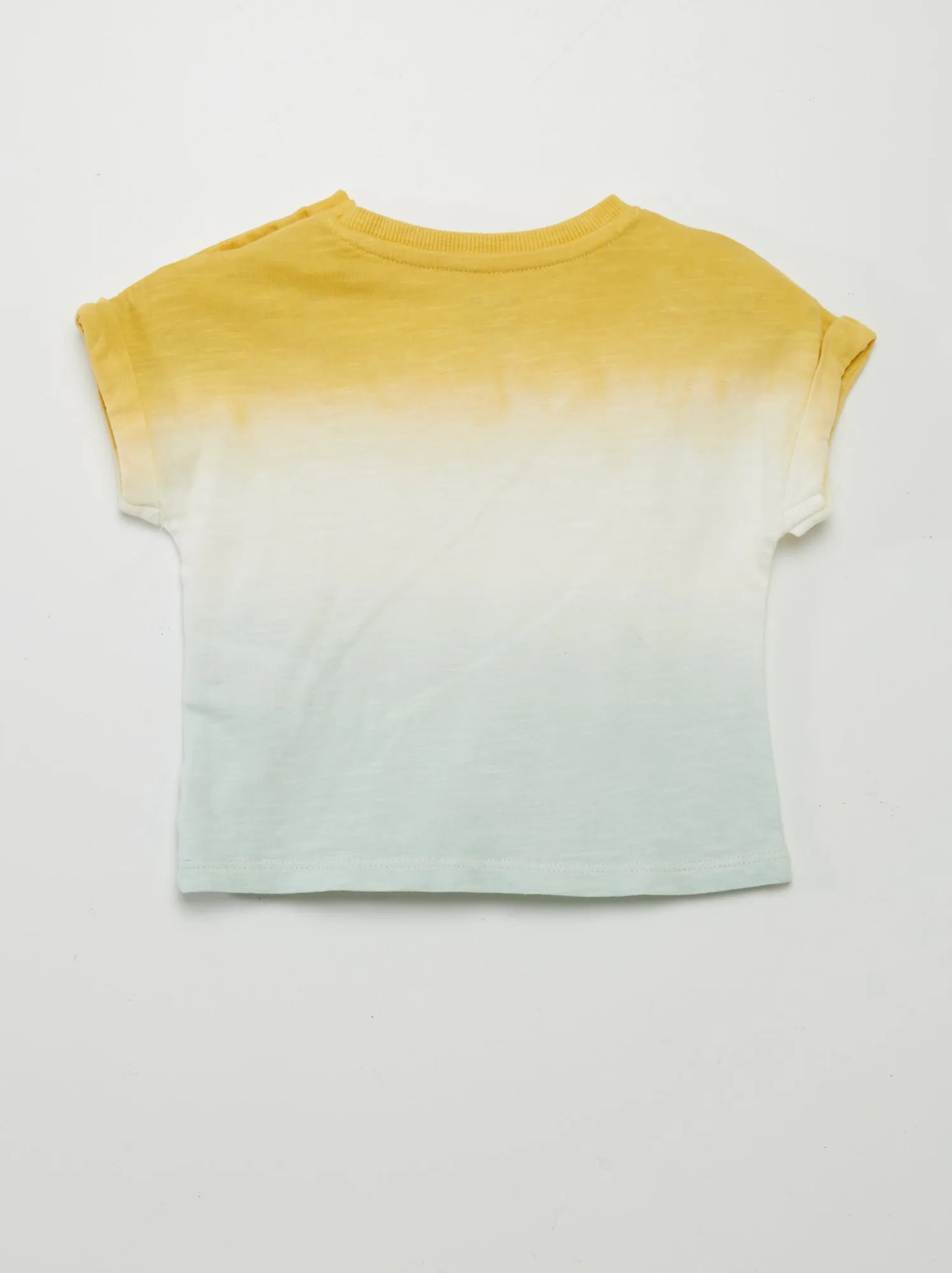 T-shirt in colori sfumati - BLU
