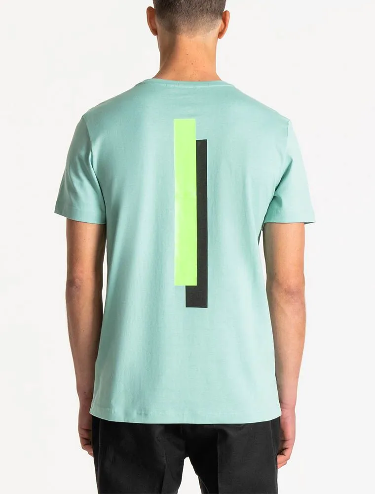T-shirt Manica Corta Antony Morato - Acqua Marina