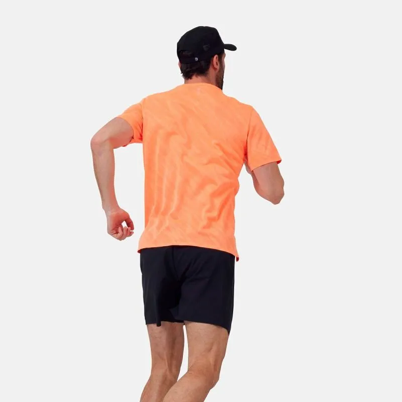 T-shirt Odlo Zeroweight Enginee Odlo (arancio shocking melange) Uomo