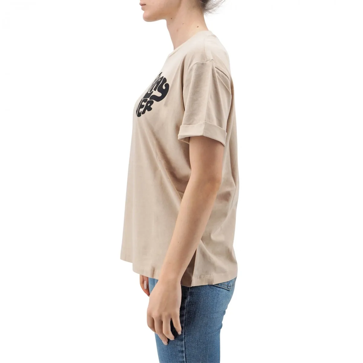 T-Shirt Oversize In Cotone Organico